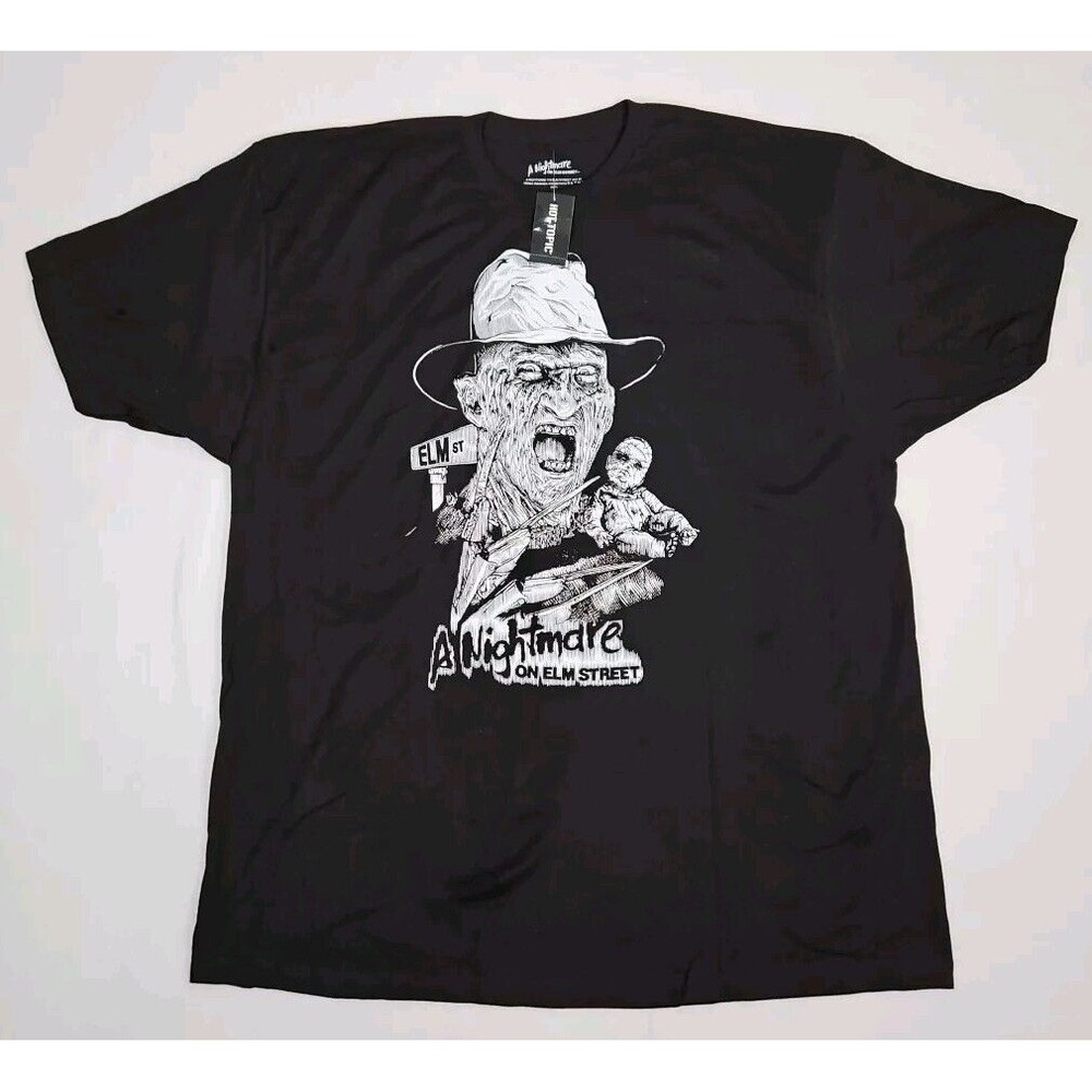 Nightmare On Elm Street‎ Tee Shirt Size Men's XL Black NWT Hot Topic Halloween - Picture 2 of 8